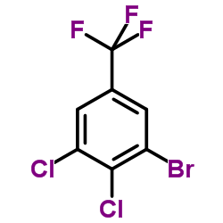 3-Bromo-4,5-dichlorobenzotrifluoride结构式