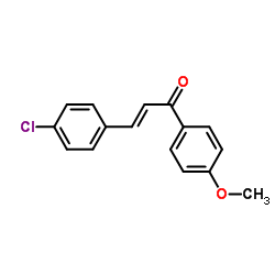 trans-4-Chloro-4'-methoxychalcone structure