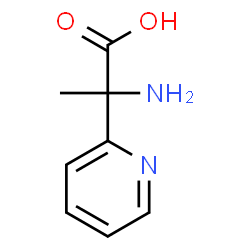 2-Pyridineaceticacid,alpha-amino-alpha-methyl-(9CI)结构式