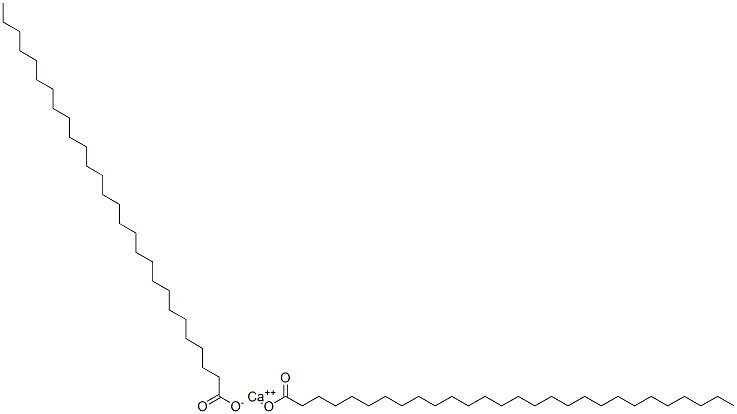 calcium di(octacosanoate) structure