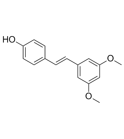 紫檀芪结构式