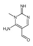 5-Pyrimidinecarboxaldehyde,6-amino-1,2-dihydro-2-imino-1-methyl- picture