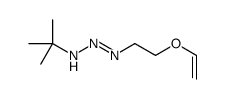 N-(2-ethenoxyethyldiazenyl)-2-methylpropan-2-amine Structure