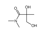 Propanamide, 2,3-dihydroxy-N,N,2-trimethyl- (9CI)结构式