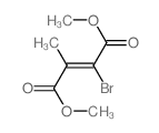 2-Butenedioic acid,2-bromo-3-methyl-, dimethyl ester, (Z)- (9CI) Structure