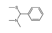 N,N-Dimethyl-α-(methylthio)benzylamin结构式