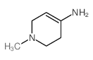 1-methyl-3,6-dihydro-2H-pyridin-4-amine结构式