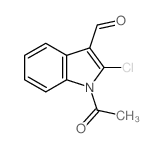 1H-Indole-3-carboxaldehyde,1-acetyl-2-chloro- picture