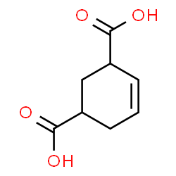 4-Cyclohexene-1,3-dicarboxylic acid, cis- (9CI) Structure