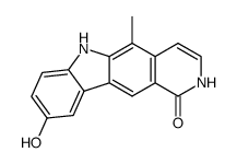 9-hydroxy-5-methyl-6H-pyrido[4,3-b]carbazol-1(2H)-one Structure