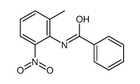 N-(2-methyl-6-nitrophenyl)benzamide结构式