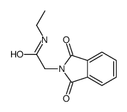 2-(1,3-dioxoisoindol-2-yl)-N-ethylacetamide Structure