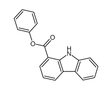 phenyl 9H-carbazole-1-carboxylate Structure