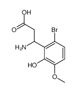 3-AMINO-3-(6-BROMO-2-HYDROXY-3-METHOXY-PHENYL)-PROPIONIC ACID picture