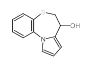 6,7-Dihydropyrrolo(2,1-d)(1,5)benzothiazepin-7-ol picture