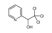 alpha-(Trichloromethyl)-2-pyridinemethanol结构式