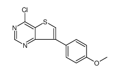 4-CHLORO-7-(4-METHOXY-PHENYL)-THIENO[3,2-D]-PYRIMIDINE图片