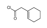 cyclohex-1-enylacetyl chloride Structure