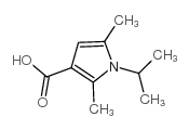 1-异丙基-2,5-二甲基-1H-吡咯-3-羧酸图片