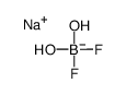 sodium difluorodihydroxyborate(1-)结构式