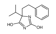 5-(2-phenylethyl)-5-propan-2-ylimidazolidine-2,4-dione Structure