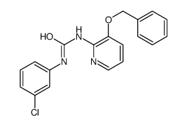 1-(3-chlorophenyl)-3-(3-phenylmethoxypyridin-2-yl)urea图片