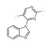 1-(2,5-二氯嘧啶-4-基)-1H-苯并[d]咪唑图片