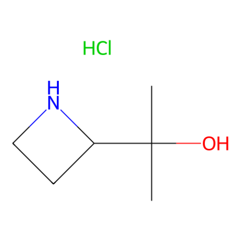 2-[(2S)-azetidin-2-yl]propan-2-ol hydrochloride结构式