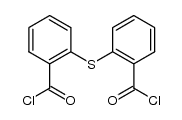 2,2'-thiodibenzoic acid chloride Structure