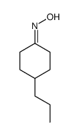 4-propylcyclohexanone oxime Structure