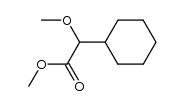 cyclohexyl-methoxy-acetic acid methyl ester Structure