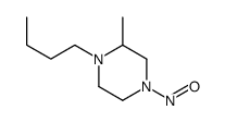 Piperazine, 1-butyl-2-methyl-4-nitroso- (9CI) Structure