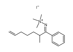 2-methyl-1-phenylhept-6-en-1-one trimethylhdrazonium iodide结构式