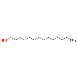 1-Tetradecanol Structure