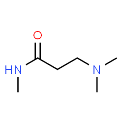 Propanamide, 3-(dimethylamino)-N-methyl- (9CI)结构式