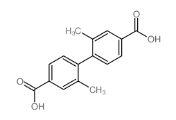 2,2'-二甲基-4,4'-联苯二甲酸结构式