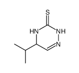 as-Triazine-3(2H)-thione,4,5-dihydro-5-isopropyl-(6CI) Structure