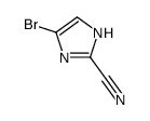 5-bromo-1H-imidazole-2-carbonitrile structure