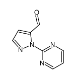 1-(PYRIMIDIN-2-YL)-1H-PYRAZOLE-5-CARBALDEHYDE Structure