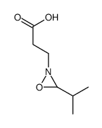 2-Oxaziridinepropanoicacid,3-(1-methylethyl)-(9CI)结构式