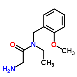 N-Ethyl-N-(2-methoxybenzyl)glycinamide结构式