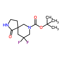 9,9-Difluoro-2,7-Diaza-Spiro[4.5]Decan-1-One-7-Carboxylic Acid Tert-Butyl Ester picture