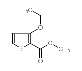 3-乙氧基噻吩-2-羧酸甲酯结构式