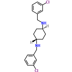 trans-N,N'-Bis(3-chlorobenzyl)-1,4-cyclohexanediamine picture