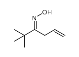 1-(tert-butyl)but-3-en-1-one oxime Structure