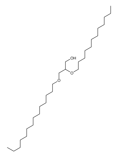 2-dodecoxy-3-tetradecoxypropan-1-ol结构式