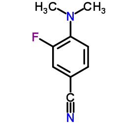 4-(Dimethylamino)-3-fluorobenzonitrile structure