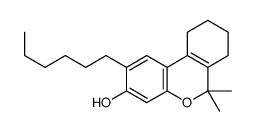 7,8,9,10-Tetrahydro-6,6-dimethyl-2-hexyl-6H-dibenzo[b,d]pyran-3-ol structure