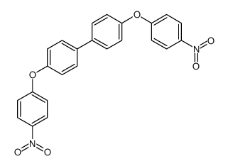 1-(4-nitrophenoxy)-4-[4-(4-nitrophenoxy)phenyl]benzene Structure