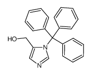 (1-TRITYL-1H-IMIDAZOL-5-YL)METHANOL Structure